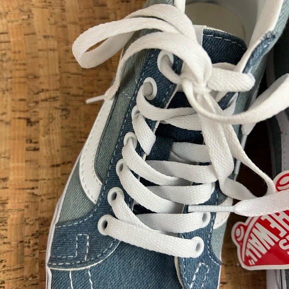 NWT Vans SK8 Mid Denim 2 Tone Sneaker - Picture 4 of 15